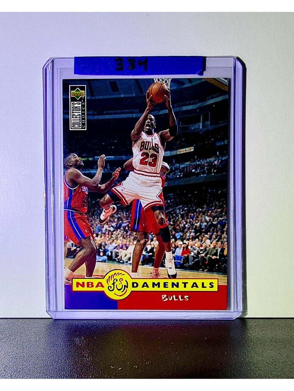 Michael Jordan 1996-97 Upper Deck Collector's Choice #195 Card Chicago Bulls